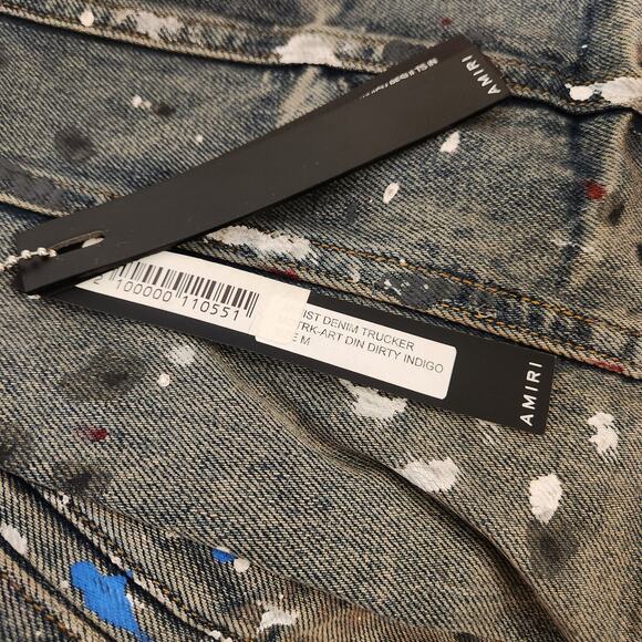 Amiri Artist Trucker Denim jacket size medium - Picture 9 of 11